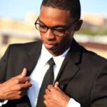 business, man, young, suite, brown businessman